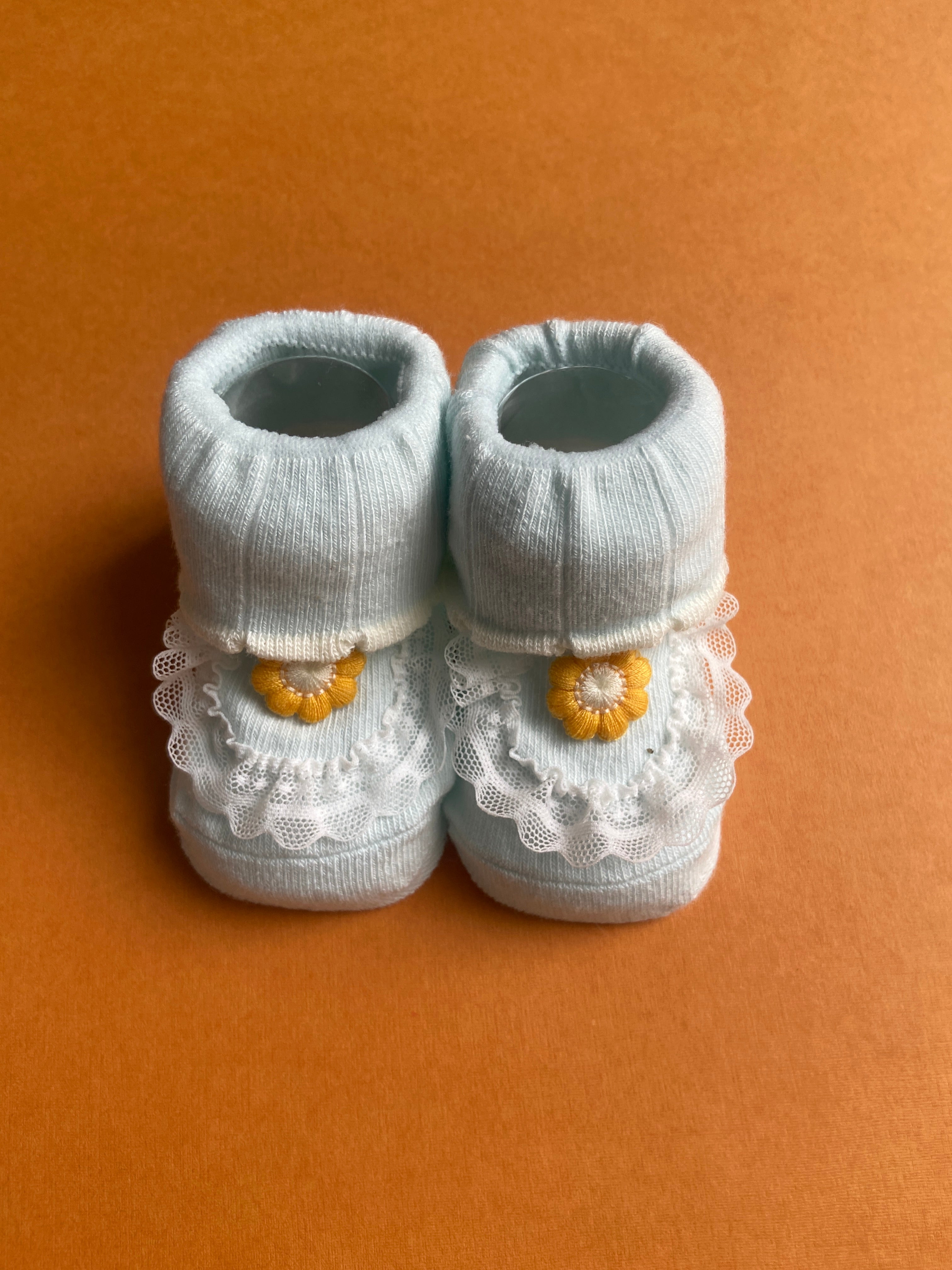 SH557-Winter Baby Socks - 0-6M